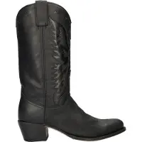 Sendra 18821 Debora leren cowboylaarzen zwart female | Maat: 37