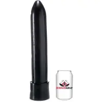 Dodger Army - Antitank - Extreme Dildo - 33 x 6,5 cm - PVC - Zwart