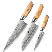 Xinzuo B37 Damascus series - Set van 3