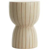 Light & Living Kruk Ø28,5x42 cm FINCA keramiek mat zand+bruin (Bruin, 28.5x42x28.5 diameter: 28.5cm)
