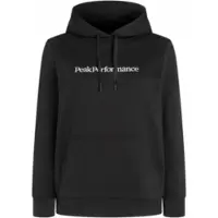 Peak Performance Hoodie Women Big Logo Hood Black-S