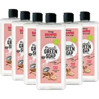 Marcel's Green Soap caring shampoo - Argan & Oudh 6 x 300ml Unisex