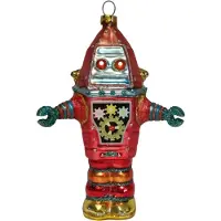 Jack Mensinga Kerstcollectie Robot kerstbal -
