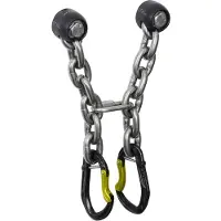 Dmm - Stal Stainless Lead Anchor - Zekeringspunt One Size, zwart/grijs