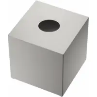 DECOR WALTHER Tissuebox New Storage KB 87 Vierkant Mat RVS
