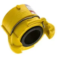 Tameson Zandstraalkoppeling 50 mm Binnendraad Nylon Koppeling Lengte 63 mm