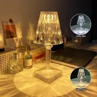 Strühm DABI LED Kristal lamp - Nachtlamp - Tafellamp - Sfeerlamp – Aanpasbare Licht kleuren warm wit/koud wit – Touch Switch - Oplaadbaar