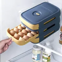 Famanu eierdoos voor de keuken - Ruimtebesparend, geschikt voor 18-20 eieren