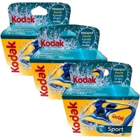 Kodak Sport Camera - wegwerpcamera 27 opnames - Pakket van 3 camera's