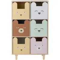 Bloomingville Calle Kinderschap Met Lades - Boekenkasten en boekenplanken Mdf Nature - 82062343