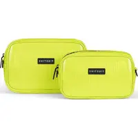 Suitsuit toilettas Expression - set van 2 Cyber Lime Unisex