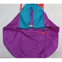 Trelock - Helm safe bag - Moto / bromfiets / E-Bike - Met cijferslot - Waterdicht - Paars / groen