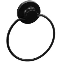 Cornat 3In1 Handdoekhouder Ring Zw - T3402551