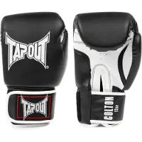 TAPOUT Colton Artificial Leather Boxing Gloves Zwart 14 oz