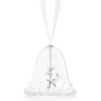 Swarovski Kerstbel XS 2024 5682732 beeldje | kerstklok wit kristal, kerstdecoratie en sierlijk sierelementen voor in huis