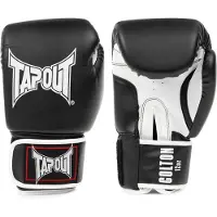 TAPOUT Colton Artificial Leather Boxing Gloves Zwart 12 oz