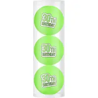 Legend Golfpresentjes-3 Golfballen 30 jaar happy birthday-Golfcadeau-Golfgadget-Golfballen-Golfer-Golfaccessoires