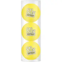 Legend Golfpresentjes-3 Golfballen 21 jaar happy birthday-Golfcadeau-Golfgadget-Golfballen-Golfer-Golfaccessoires