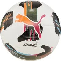 Puma Voetbal Orbita 5 Fusion - Wit/Multicolor