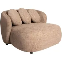 Ptmd Aphrodite Taupe Loveseat Legacy 3 Mink Fabric (Taupe, 122x71x116cm)
