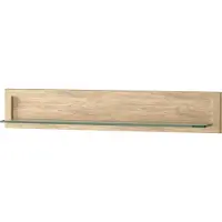 Szynaka Meble Woonkamer set, wandmeubel Limbo, 2-delig, eikenhout Artisan, gedeeltelijk massief