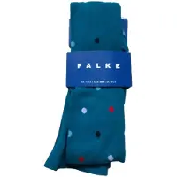 Falke maillot maat 134/146 groen met gekleurde stippen