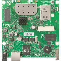 Mikrotik RB912UAG-5HPnD, basisbord, router, Wi-Fi 4 (802.11n), IEEE 802.11a, IEEE 802.11n, IEEE 802.3af, AR9342, 600 MHz