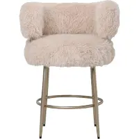 Ptmd barkruk hair - 67x64x94cm