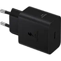 Samsung Super Fast Charging Oplader 45W Zwart + Usb C Kabel 1,8m Zwart Kunststof