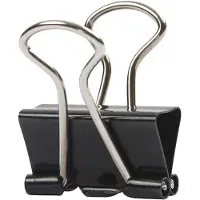Creativ Company Foldback Clips 19mm Zwart 40 stuks