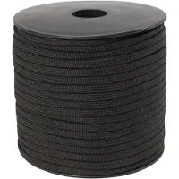 Creativ Company Paracord 5 mm Zwart 50 m