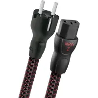 AudioQuest Stroomkabel NRG Z3 EU 1 m Zwart en rood