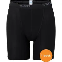 Sloggi men Basic Heren Boxershort lange pijp - Zwart