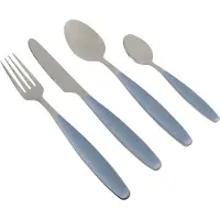 Gimex Colour Line Bestek - Blauw - 16-Delig