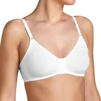 Sloggi Basic+ N Dames Beha zonder pads - Wit - Maat 75B
