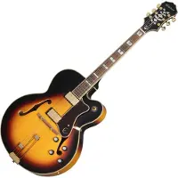 Epiphone Broadway Vintage Sunburst Semi-akoestische gitaar