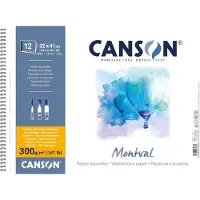 Canson Sp Montval Cold Pressed Schetsboek 41 x 32 cm 300 g Natural White