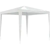 vidaXL Partytent 2,5x2,5 m wit