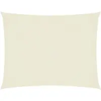 vidaXL Zonnescherm rechthoekig 2x3 m oxford stof crème