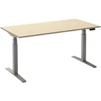 Ceha Adjust 2 Plus Elektrisch hoogteverstelbaar Zit-sta-bureau Rechthoekig Ahorn T-Voet 1,800 (B) x 800 (D) x 1,300 (H) mm Melamine, metaal