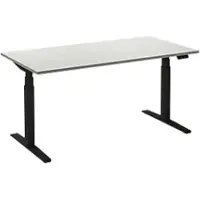 Ceha Adjust 2 Plus Elektrisch hoogteverstelbaar Zit-sta-bureau Rechthoekig Wit T-Voet 1,200 (B) x 800 (D) x 1,300 (H) mm Melamine, metaal
