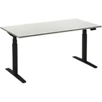Ceha Adjust 2 Plus Elektrisch hoogteverstelbaar Zit-sta-bureau Rechthoekig Wit T-Voet 2,000 (B) x 800 (D) x 1,300 (H) mm Melamine, metaal
