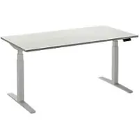 Ceha Adjust 2 Plus Elektrisch hoogteverstelbaar Zit-sta-bureau Rechthoekig Wit T-Voet 2,000 (B) x 800 (D) x 1,300 (H) mm Melamine, metaal