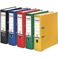Falken Breed Ordner A4 80 mm Kleurenassortiment 15035880 Kunststof 10 Stuks