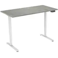 Euroseats Zit-sta-bureau Rechthoekig Oxyd Beton T-Voet 1.800 (B) x 800 (D) x 1.275 (H) mm Metaal