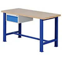 Ceha Vaste werkbank Blauw, wit 1500 x 700 x 990 mm