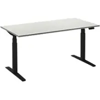 Ceha Adjust 2 Plus Elektrisch hoogteverstelbaar Zit-sta-bureau Rechthoekig Wit T-Voet 2,000 (B) x 800 (D) x 1,300 (H) mm Melamine, metaal