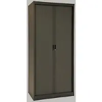 Ceha Roldeurkast Metaal 4 Planken Afsluitbaar 1.200 x 450 x 1.950 mm Antraciet