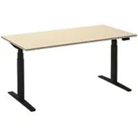 Ceha Adjust 2 Plus Elektrisch hoogteverstelbaar Zit-sta-bureau Rechthoekig Ahorn T-Voet 2,000 (B) x 800 (D) x 1,300 (H) mm Melamine, metaal