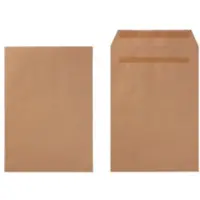 Viking C4 Zelfklevend Envelop Bruin 229 (B) x 324 (H) mm Zonder Venster 100 g/m² 250 Stuks